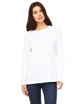 Bella + Canvas B6450 Ladies' Relaxed Jersey Long-Sleeve T-Shirt